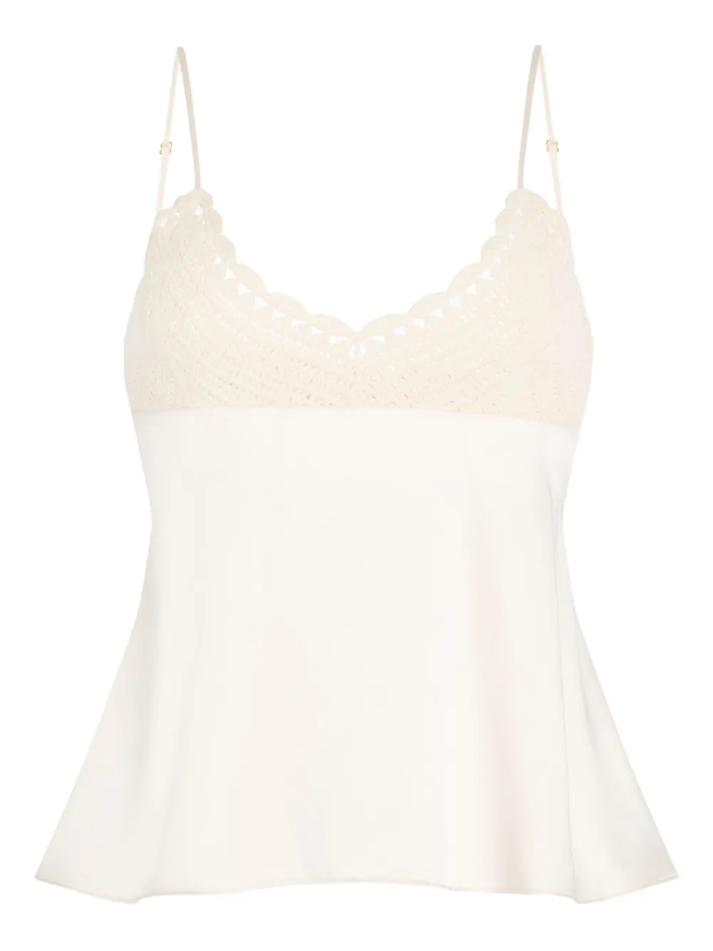 SER.O.YA Arianne crochet-lace blouse | Neutrals | Image 1