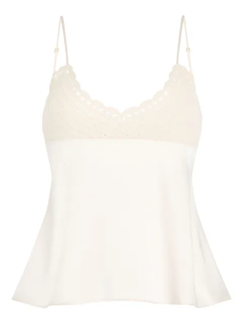 SER.O.YA Arianne crochet-lace blouse