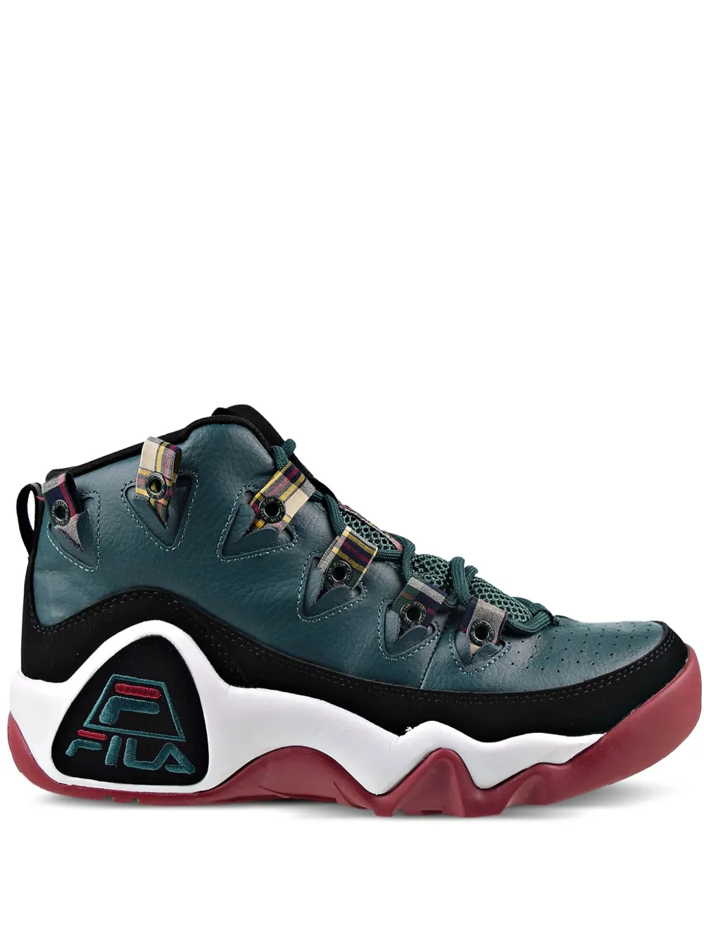 Fila Grant Hill plaid sneakers Green