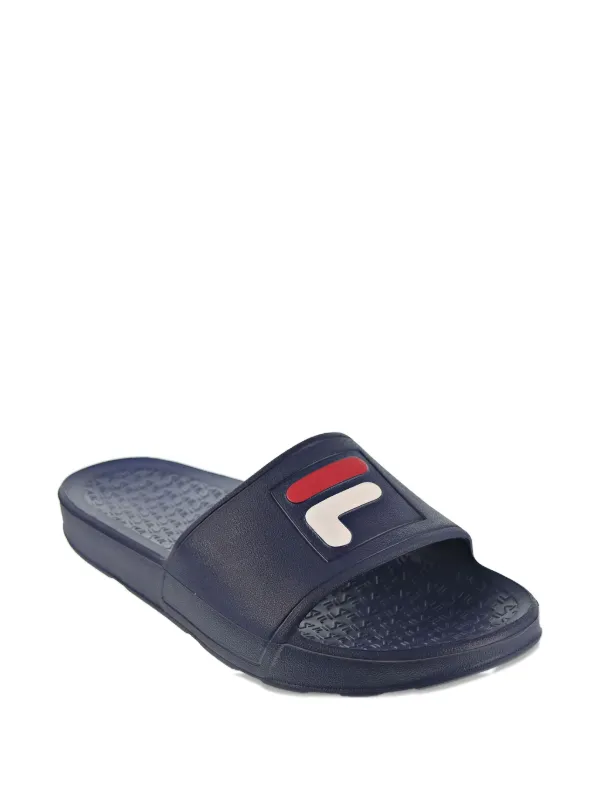 Fila Sleek BX Logo Slides | Blue | FARFETCH display picture 1