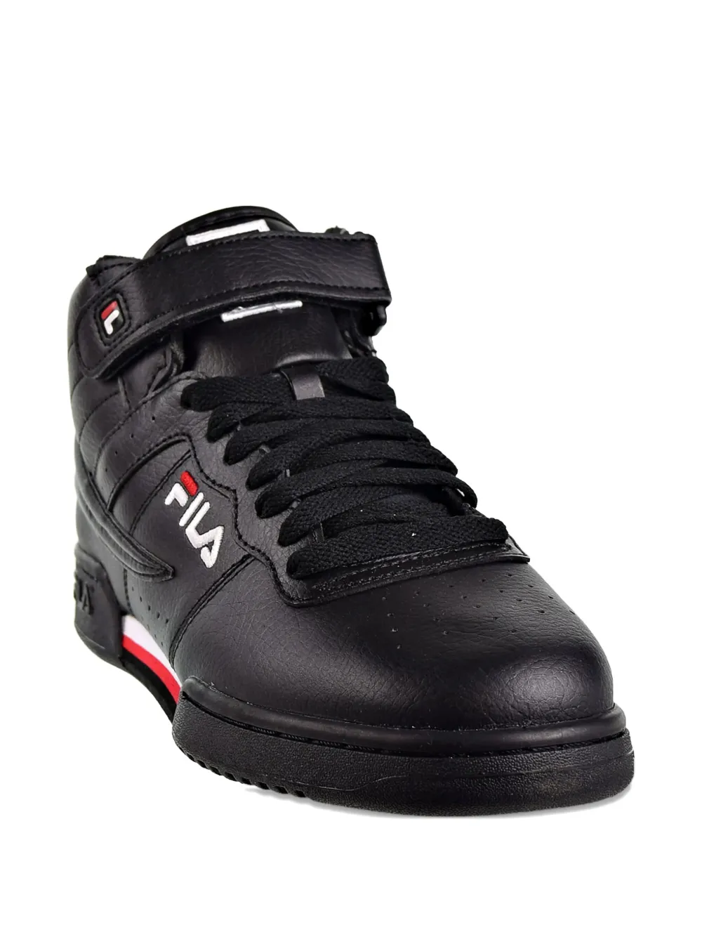 Fila F-13v Strap Hi-top Sneakers In Black