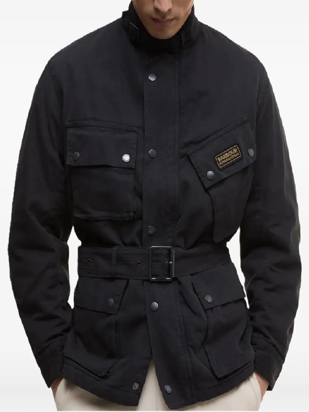 Barbour A7 belted jacket | Military Jackets | Image 2