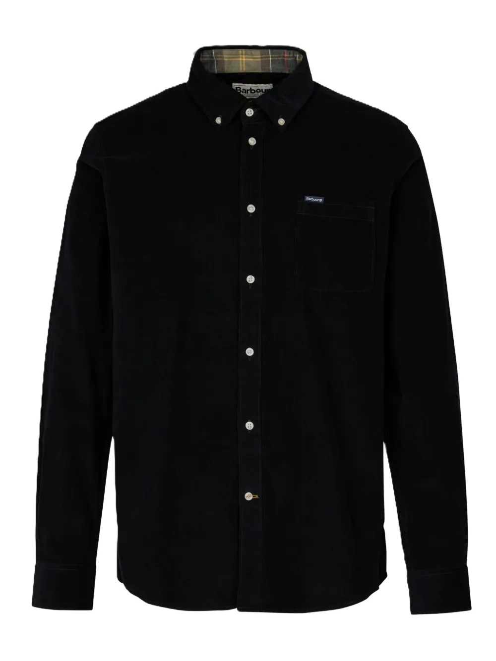 Barbour corduroy shirt - Zwart