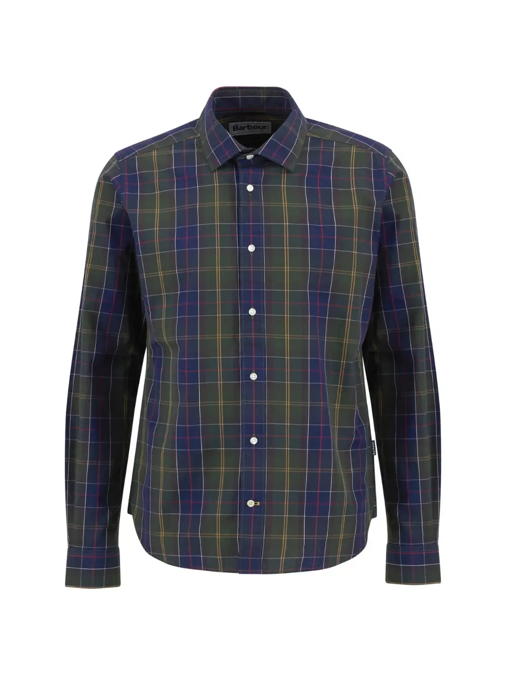 Barbour Camicia tartan Kenton - Blu