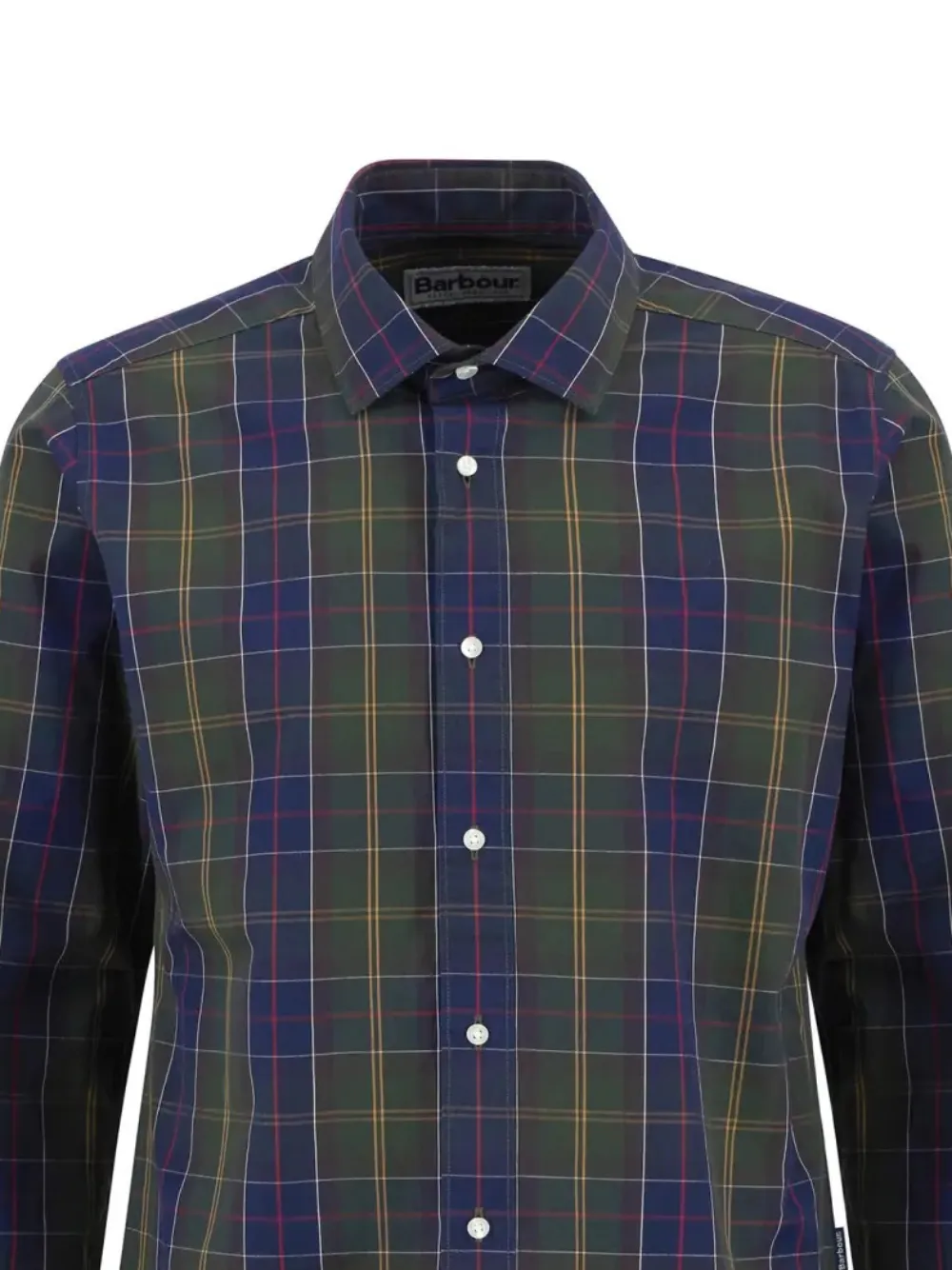 Barbour Kenton overhemd met tartan ruit - Blauw