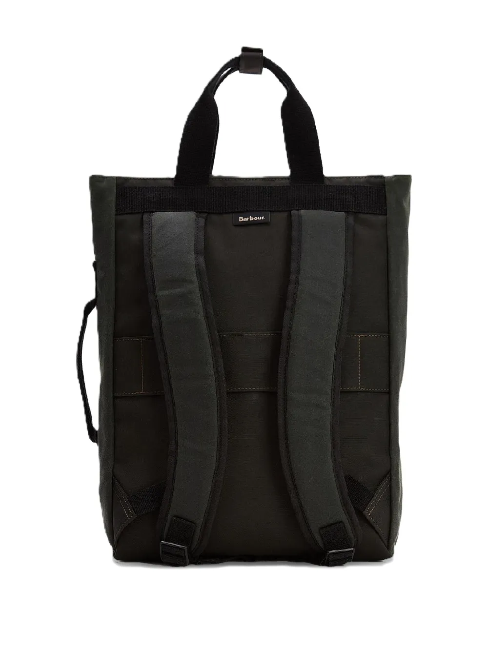 Barbour Field Wax tartan-trimmed backpack | Image 2