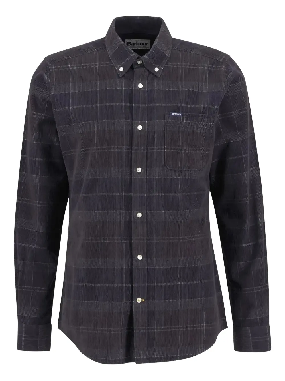 Barbour Blair tartan corduroy shirt - Blauw