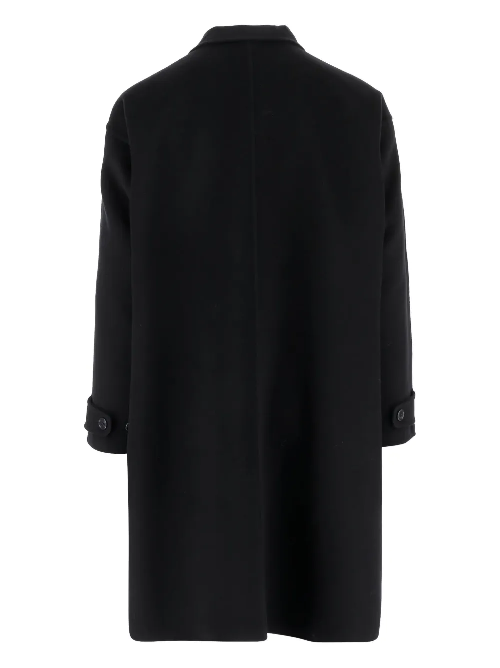 Giorgio Armani cashmere-blend button-fastening coat | Single Breasted Coats | Image 2