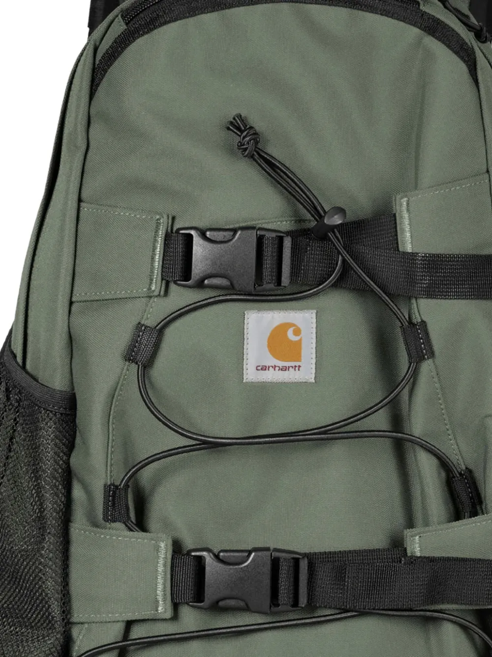 Carhartt Kickflip Recycled-fabric Drawstring Backpack In Green