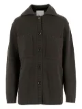 Allude buttoned patch-pocket cardigan - Brown