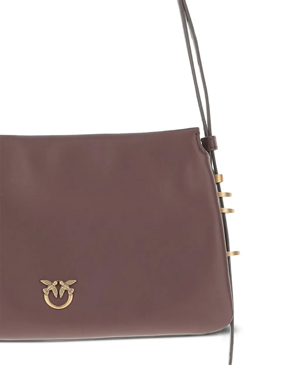 PINKO Crossbodytas met logodetail Rood