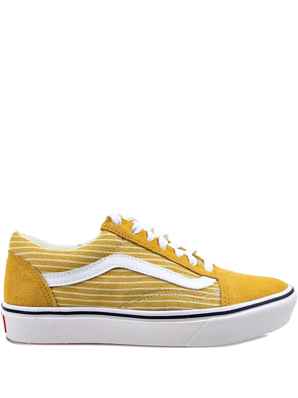 Vans Comfycush Old Skool striped sneakers Yellow