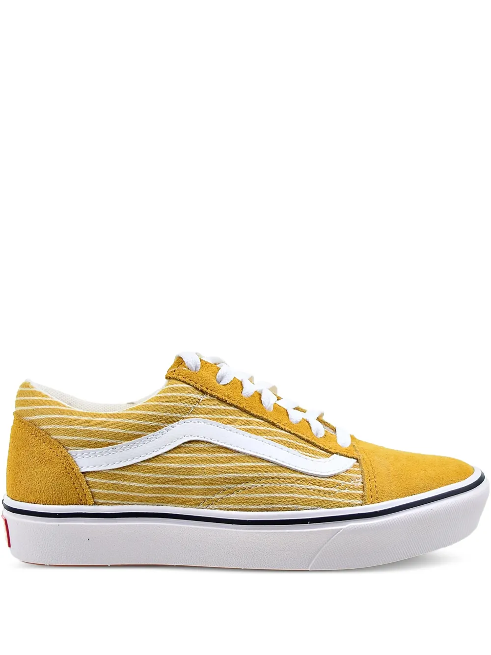 Vans Comfycush Old Skool striped sneakers Yellow
