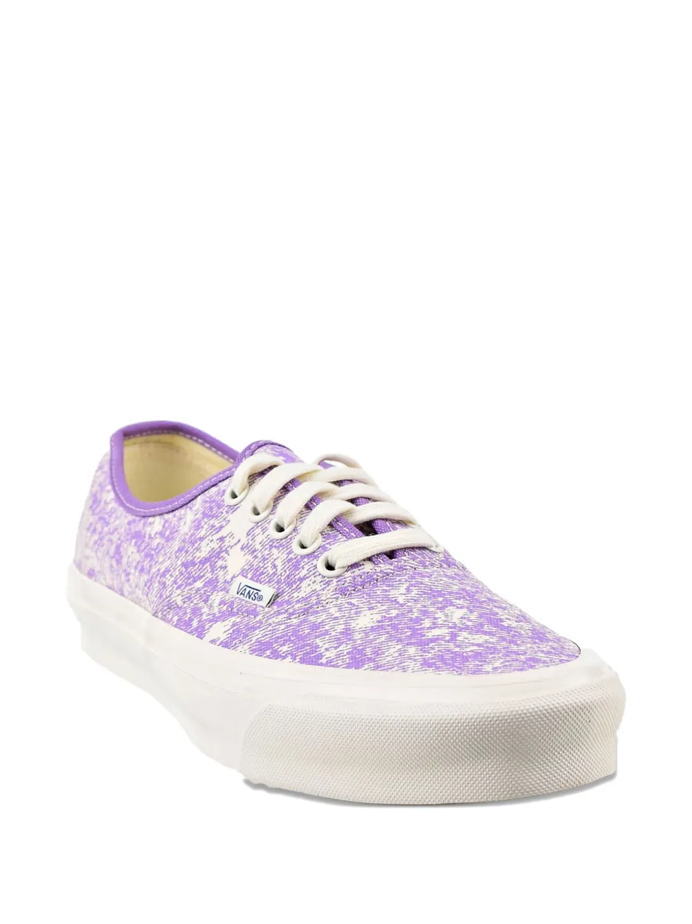 Vans Og Authentic Lx Wash-effect Sneakers In Purple
