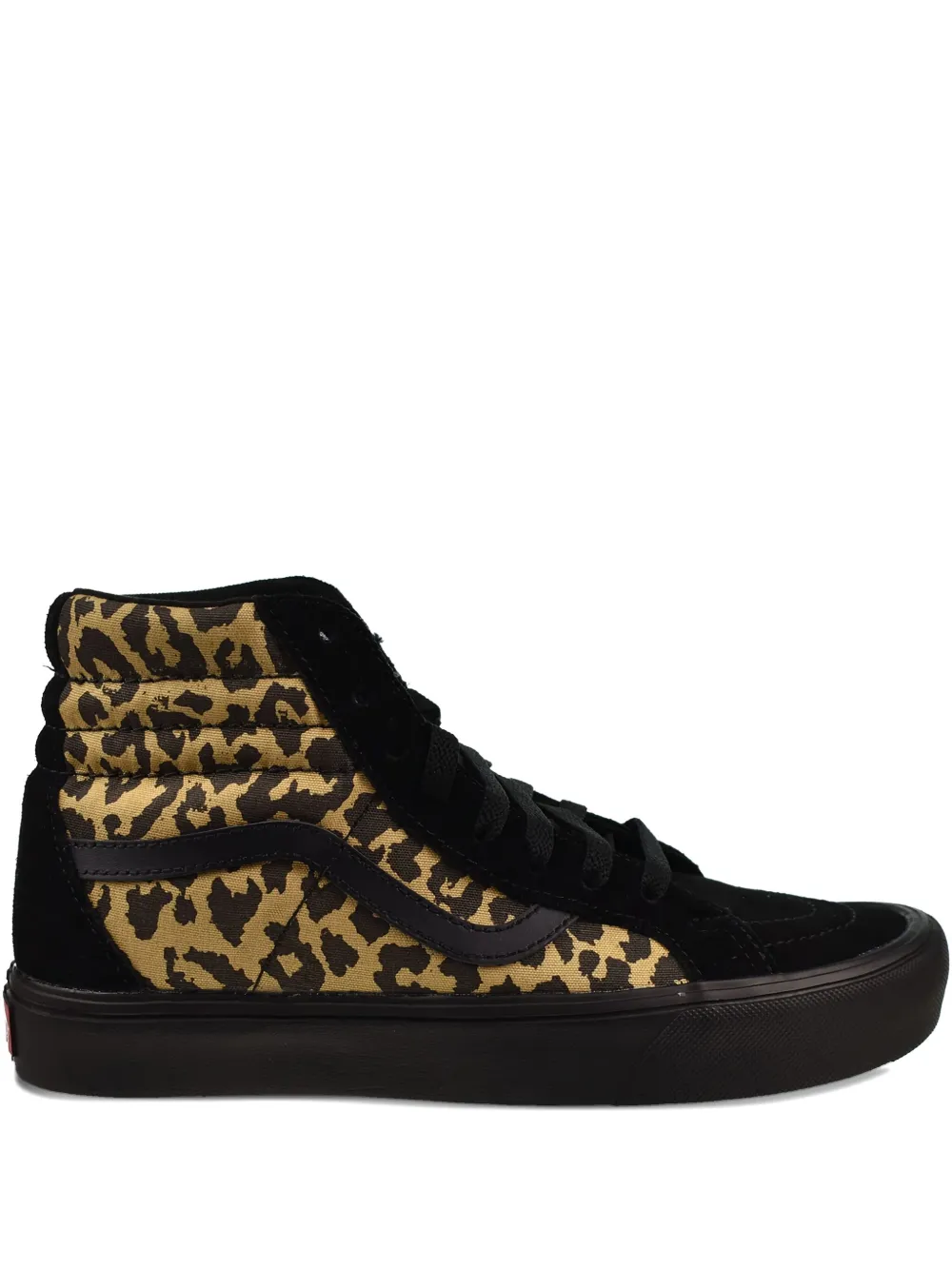 Vans Sk8-HI Reissue leopard-print sneakers Black