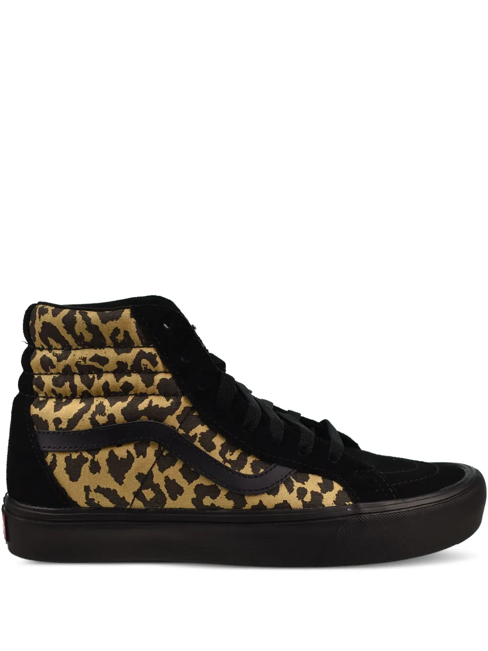 Vans Sk8-HI Reissue leopard-print sneakers Black