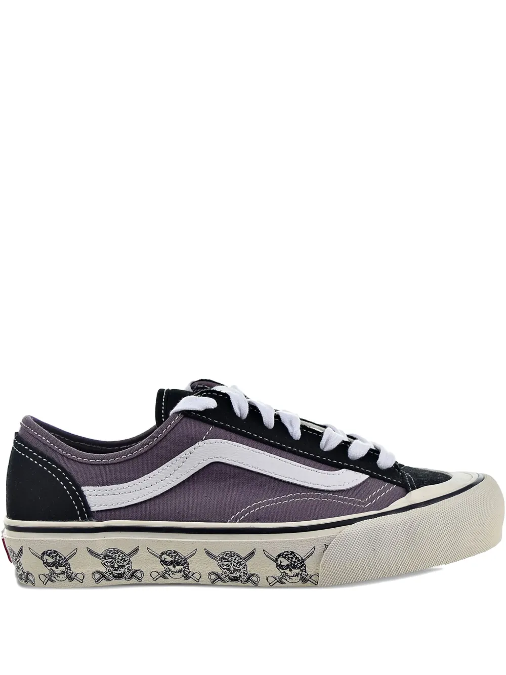 Vans 36 Decon skull-detail sneakers | Purple | Image 1