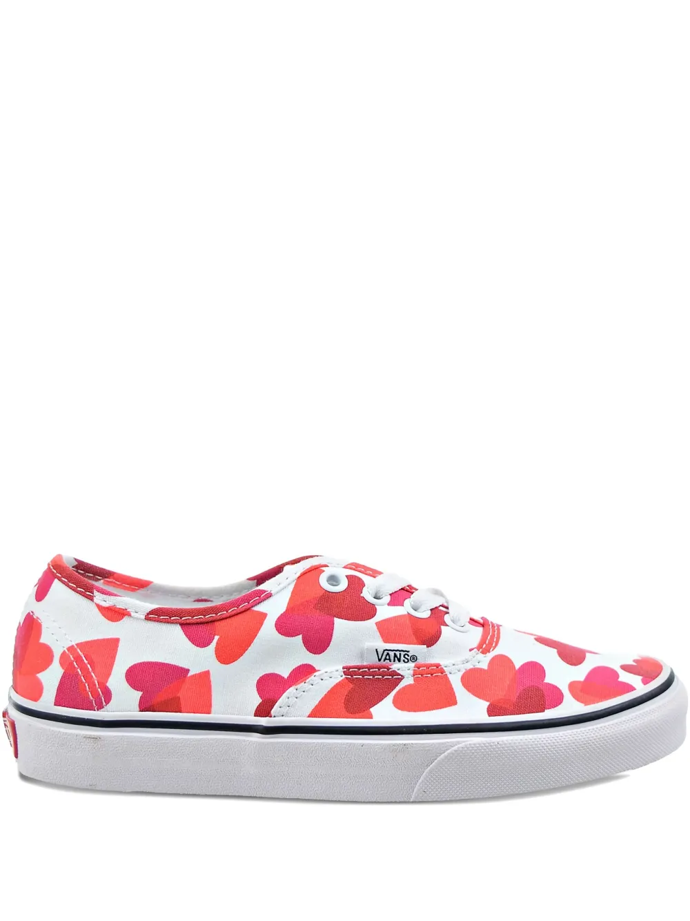 Vans Authentic heart-print sneakers White
