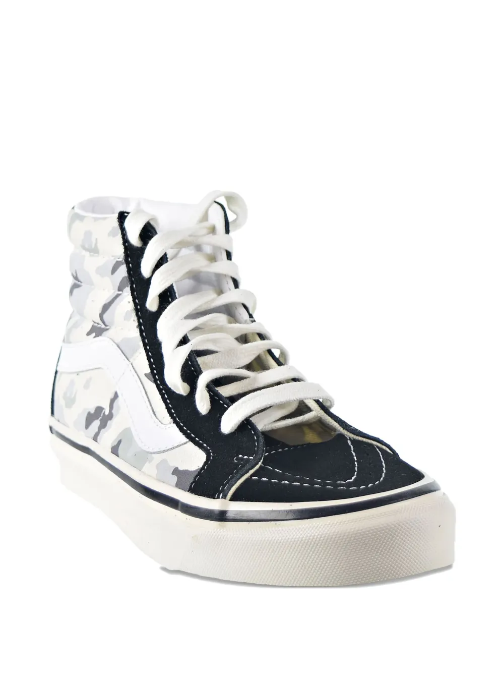Vans Sk8-hi 38 Dx Anaheim Factory Camouflage-print Sneakers In Neutral