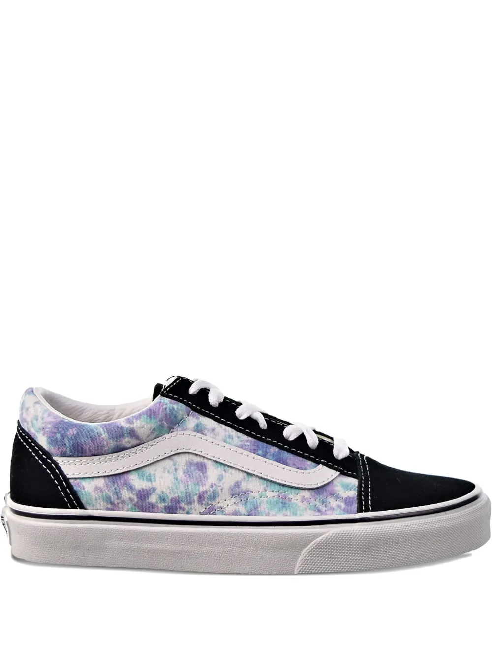 Vans Old Skool tie-dye sneakers | Purple | Image 1