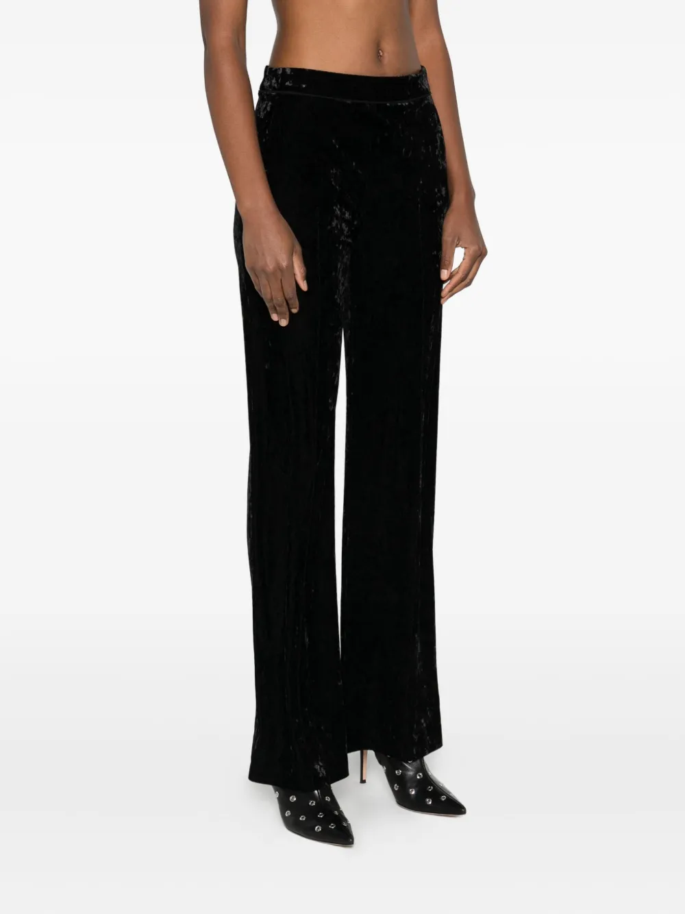 Patrizia Pepe Straight broek Zwart