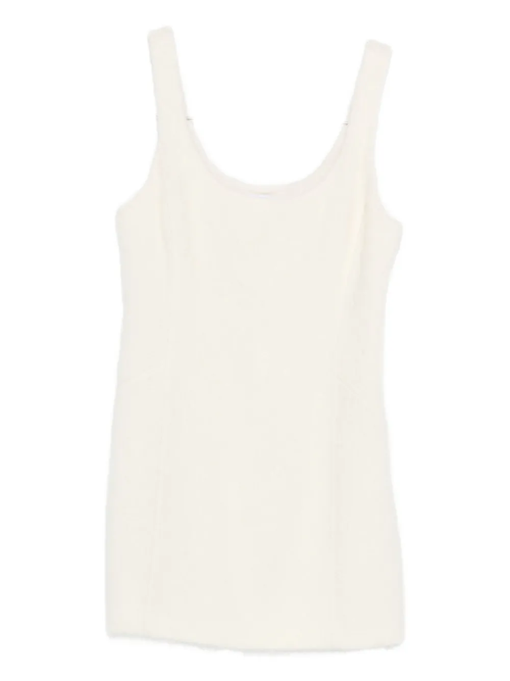 Patrizia Pepe Wool-blend Minidress In Animal Print