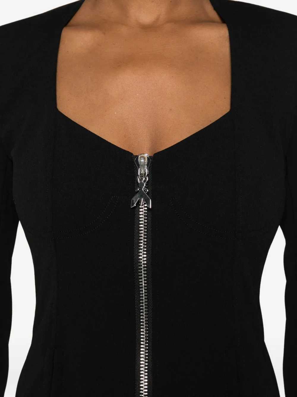 Patrizia Pepe Zip-up Blazer In Multi