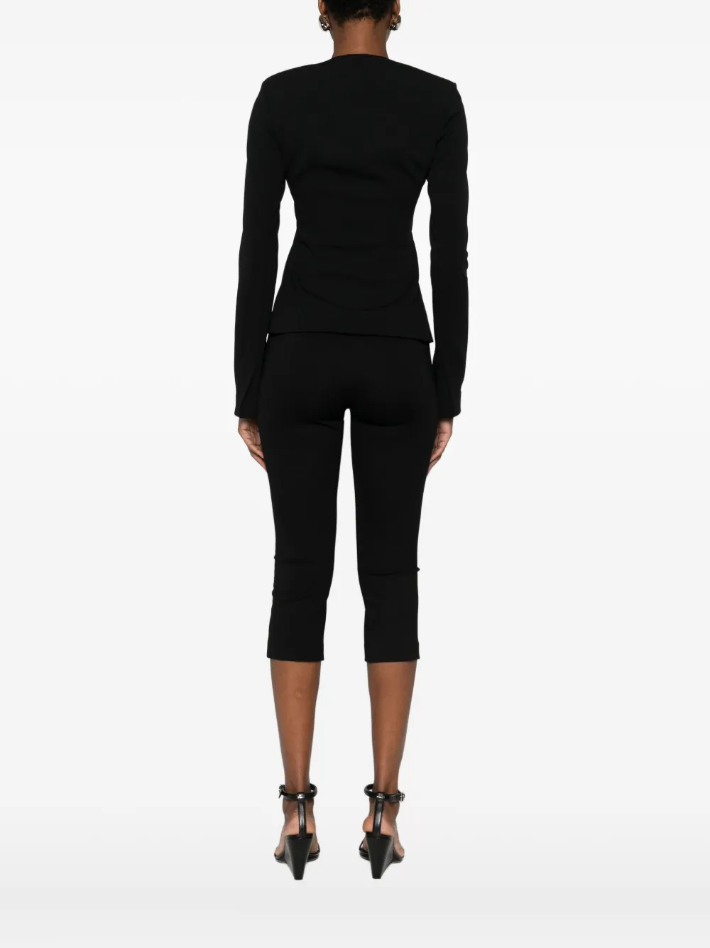 Patrizia Pepe Zip-up Blazer In Multi