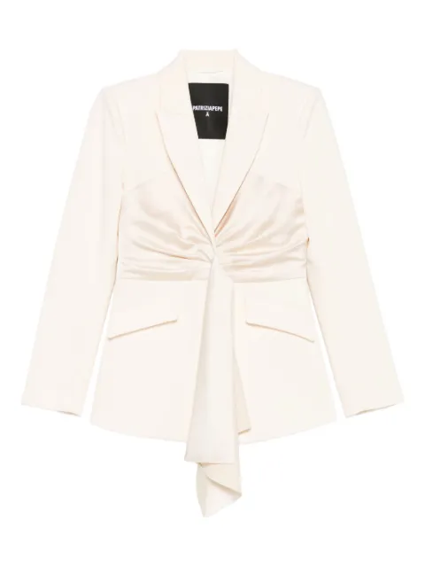 Patrizia Pepe blazer drapeado
