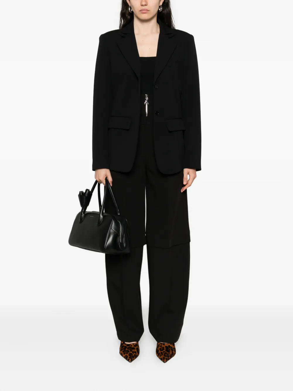 Patrizia Pepe layered trousers | High Waisted Pants | Image 2