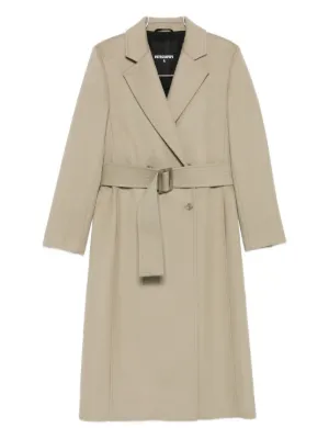 PATRIZIA PEPE パトリツィアぺぺトレンチコート ベージュ S A4527 パトリツィアぺぺ トレンチコート ロングコート ベージュ