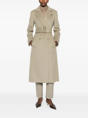 PATRIZIA PEPE パトリツィアぺぺトレンチコート ベージュ S パトリツィア ペペ (PATRIZIA PEPE) レディース/トレンチコート