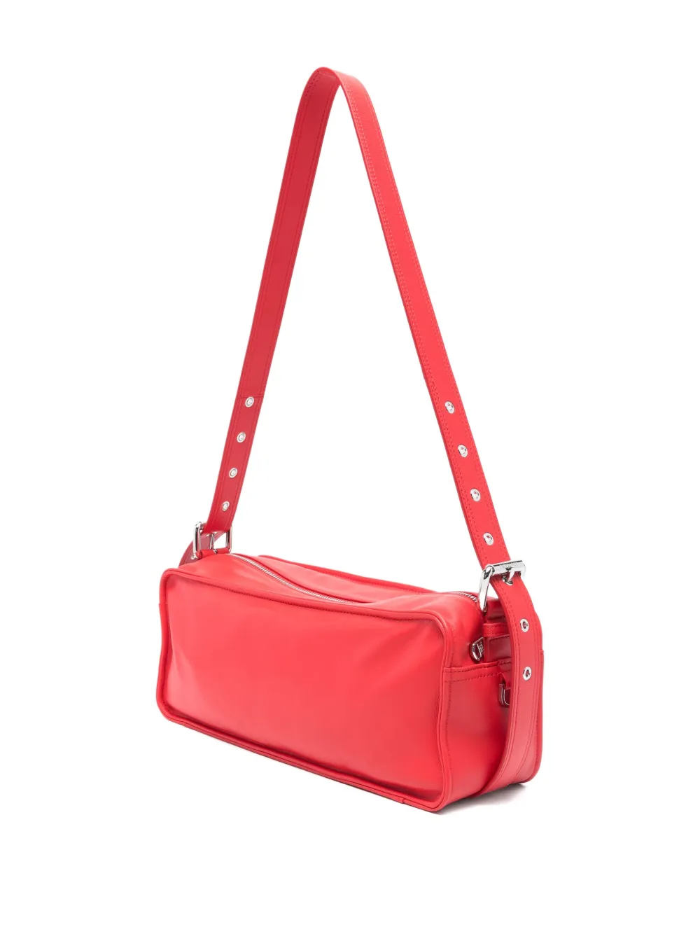 Patrizia Pepe Schoudertas met logo-reliëf - Rood