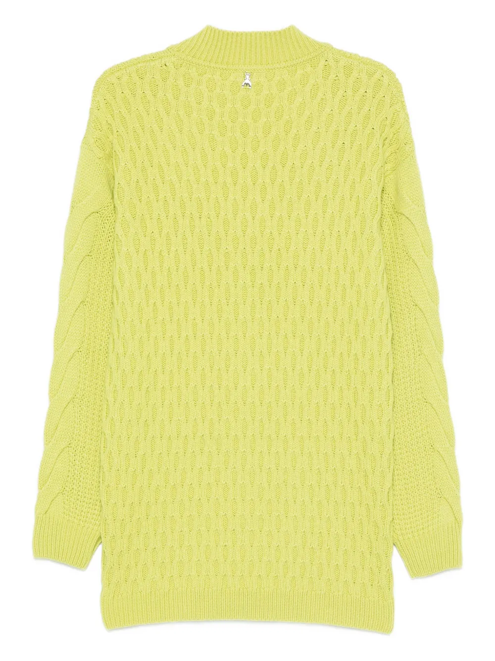 Patrizia Pepe Wool-blend Sweater In Green