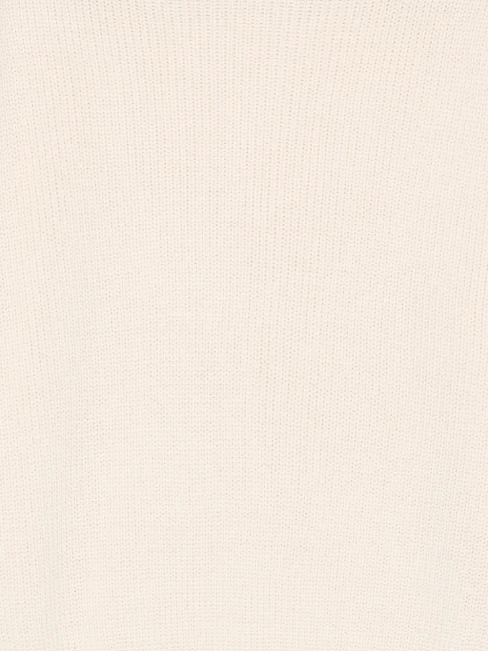 Patrizia Pepe Gebreide top van wolblend Beige