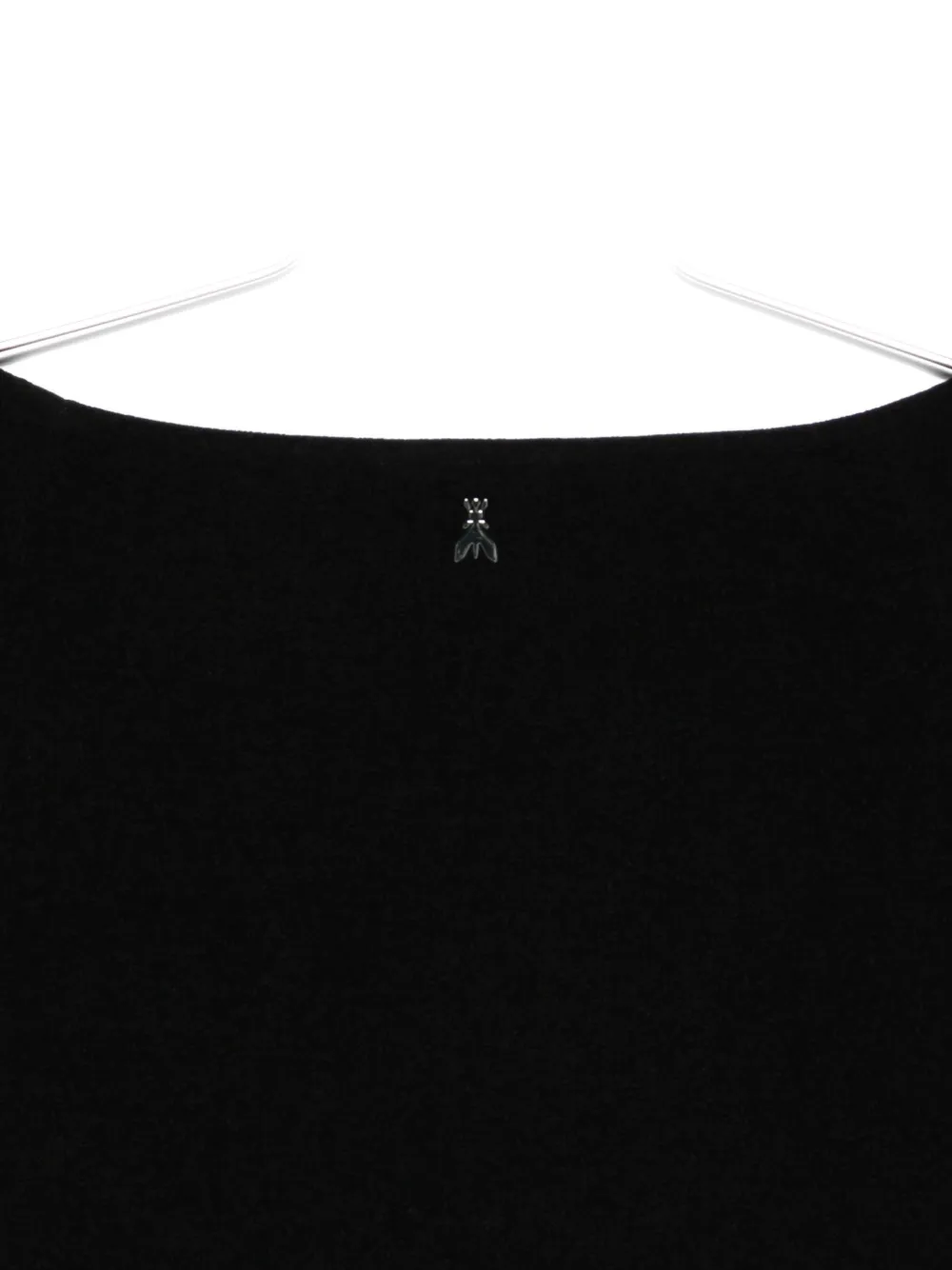Patrizia Pepe Boat-neck Sweater In Black