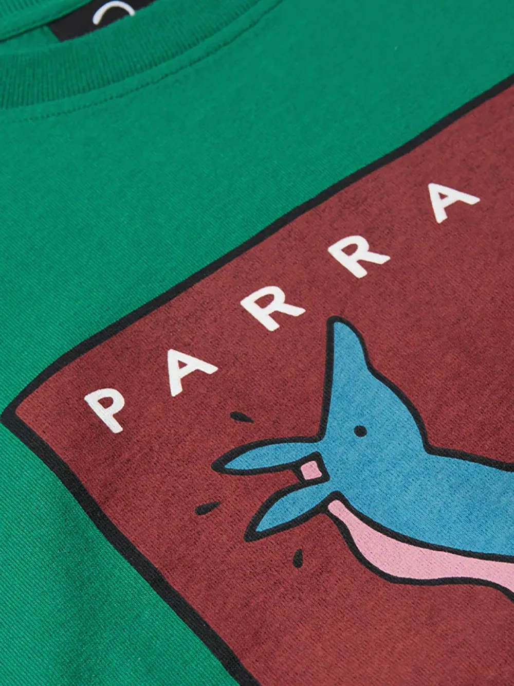 BY PARRA vertical-horse graphic T-shirt - Groen