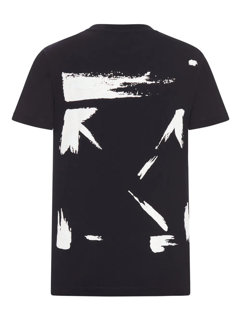 Off-White arrow-print T-shirt - Zwart