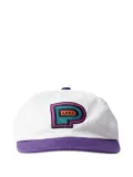 BY PARRA pea-logo snapback hat - White