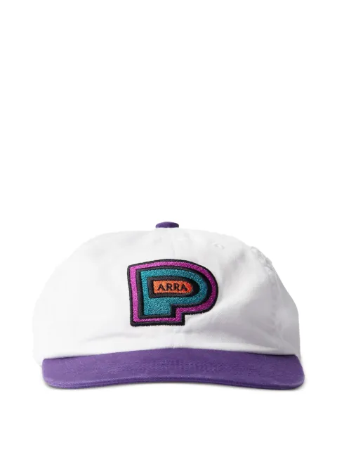 BY PARRA pea-logo snapback hat