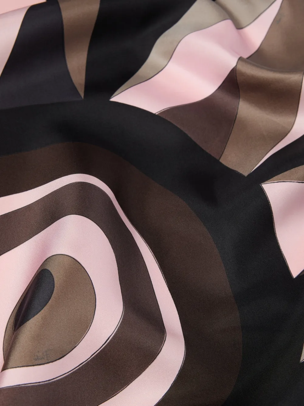 PUCCI Sjaal met print Zwart