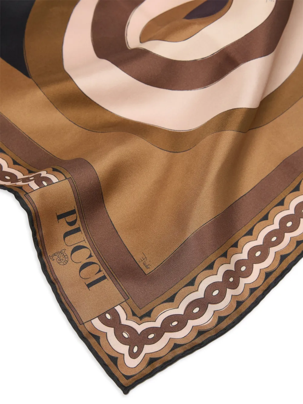  Pucci Printed Scarf - Black 