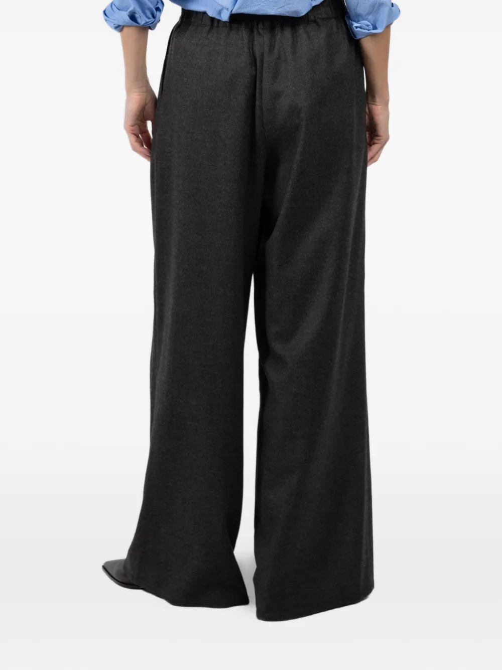 Dusan Geplooide broek Grijs