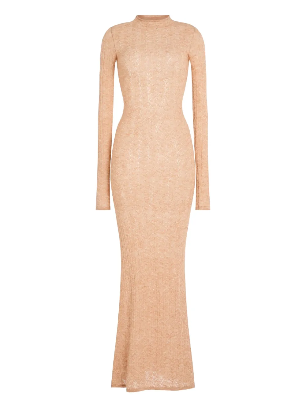 SER.O.YA  Una cable-knit maxi dress | Neutrals | Image 1