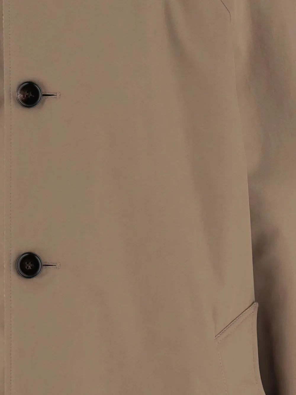 Burberry Omkeerbare jas met visgraatpatroon Bruin