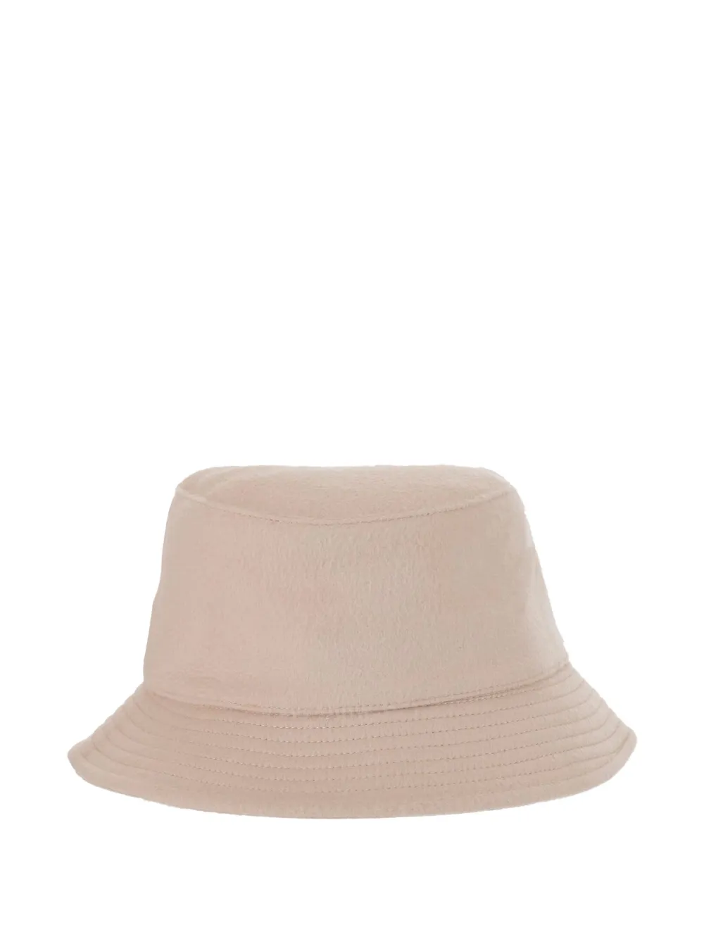Jacquemus embroidered logo bucket hat - Beige