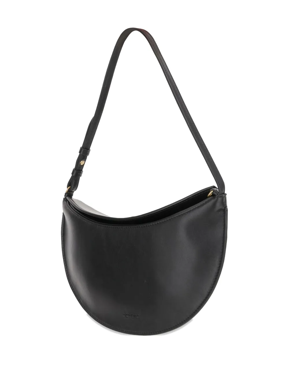 Jacquemus Le Petit Calisso Rond Embellished Leather Clutch In Black