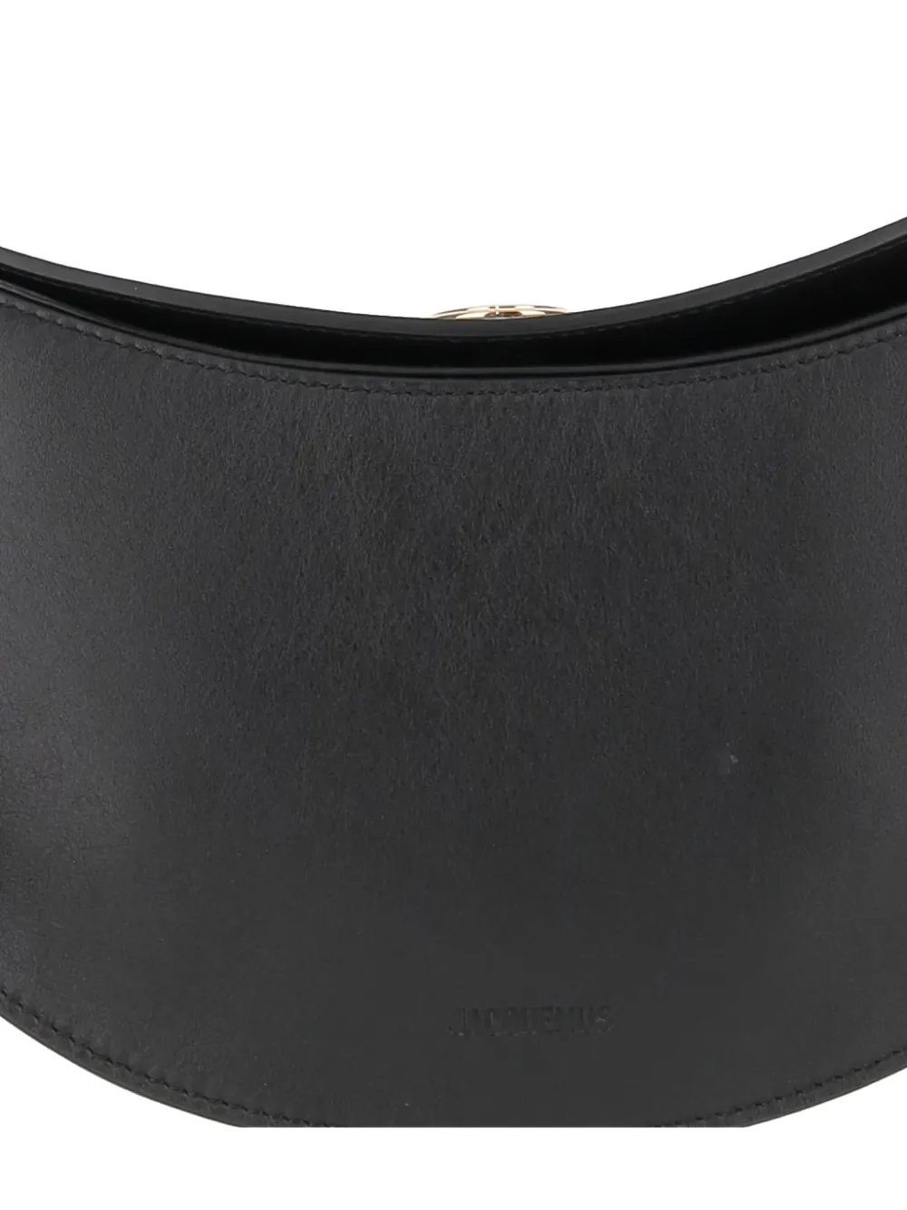 Jacquemus Le Petit Calisso Rond Embellished Leather Clutch In Black