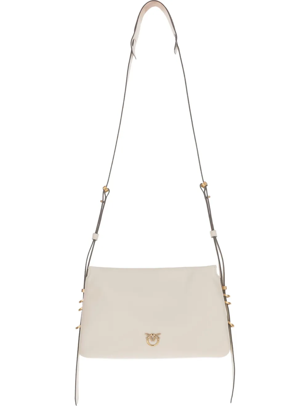 PINKO logo-plaque crossbody bag | White | Image 1