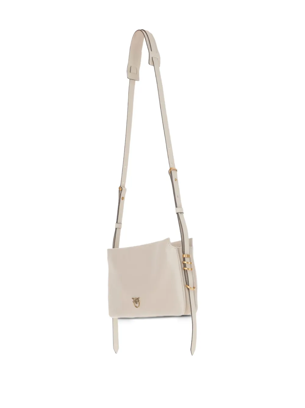 PINKO Crossbodytas met logoplakkaat Wit